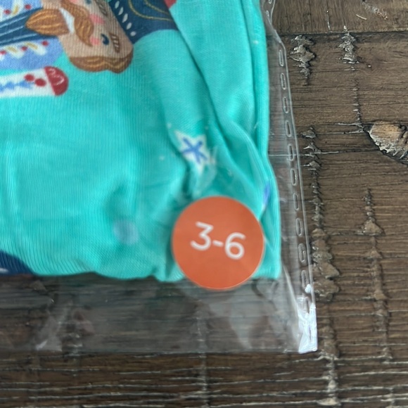 Posh peanut Fritz Footie Zippered One Piece 3-6 months - Picture 4 of 4